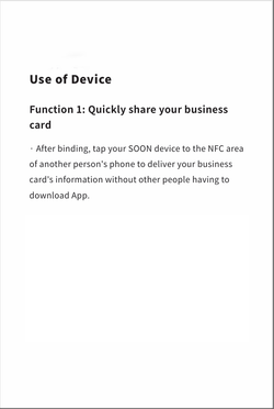 SOON AI Business Card